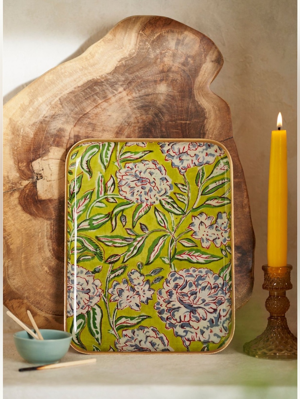 NWT Anthropologie Terrain Printed Archival Tray